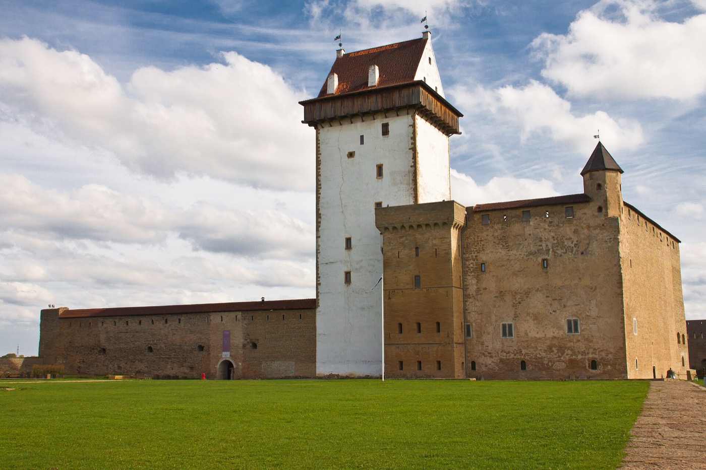 Hermann Castle in Narva, Estonia