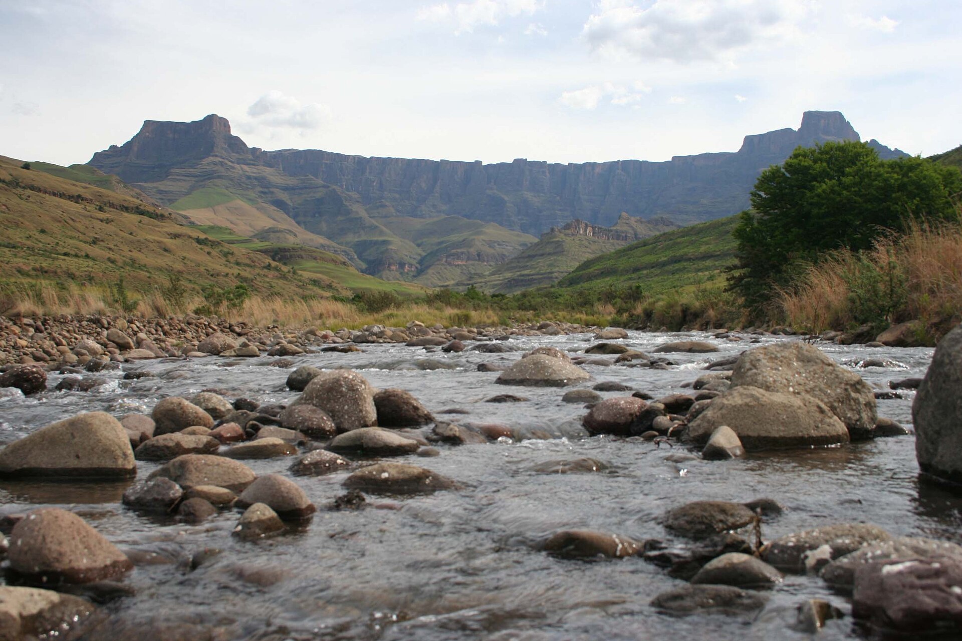 The Amphitheatre in the Drakensberg